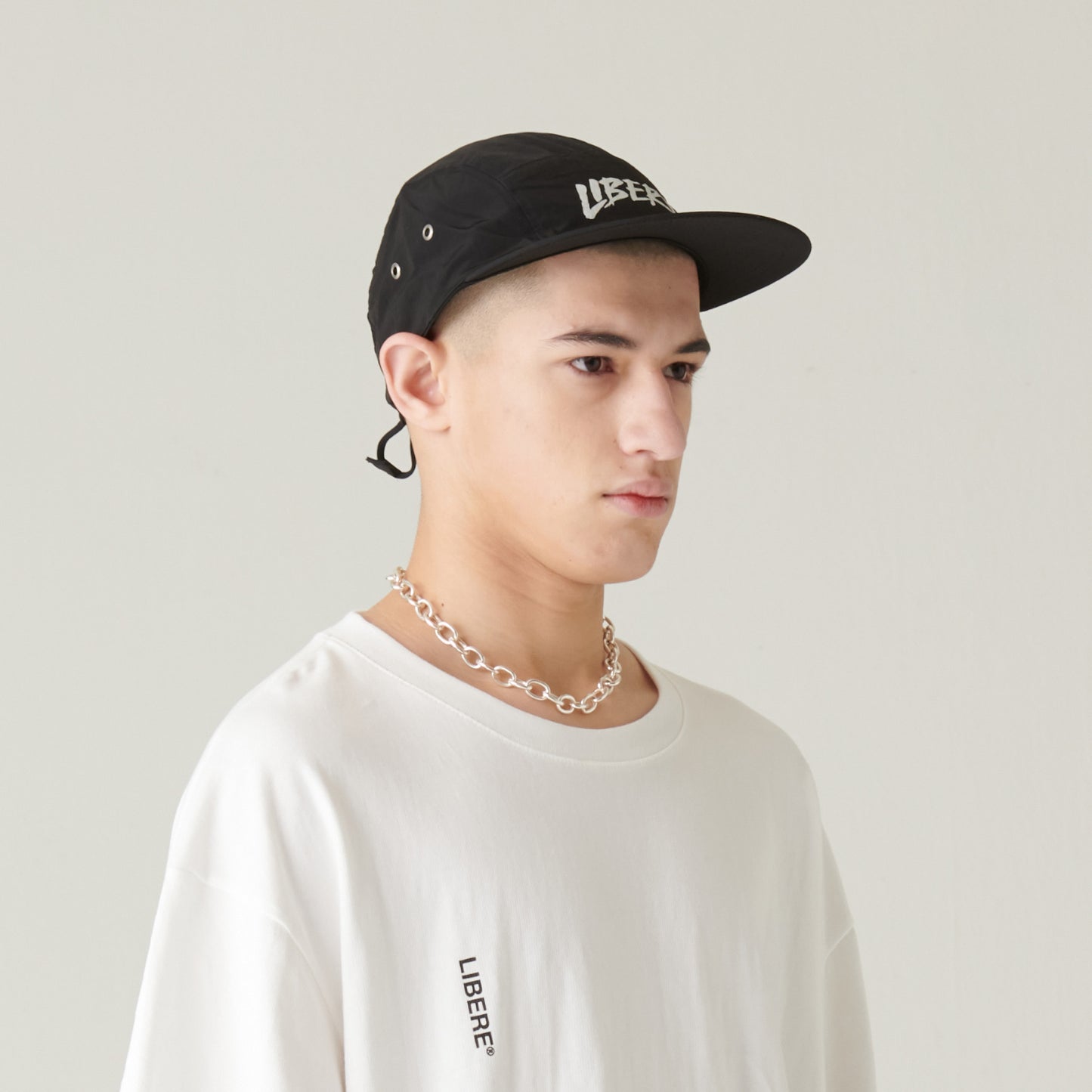 LOGO CAMP CAP / BLACK