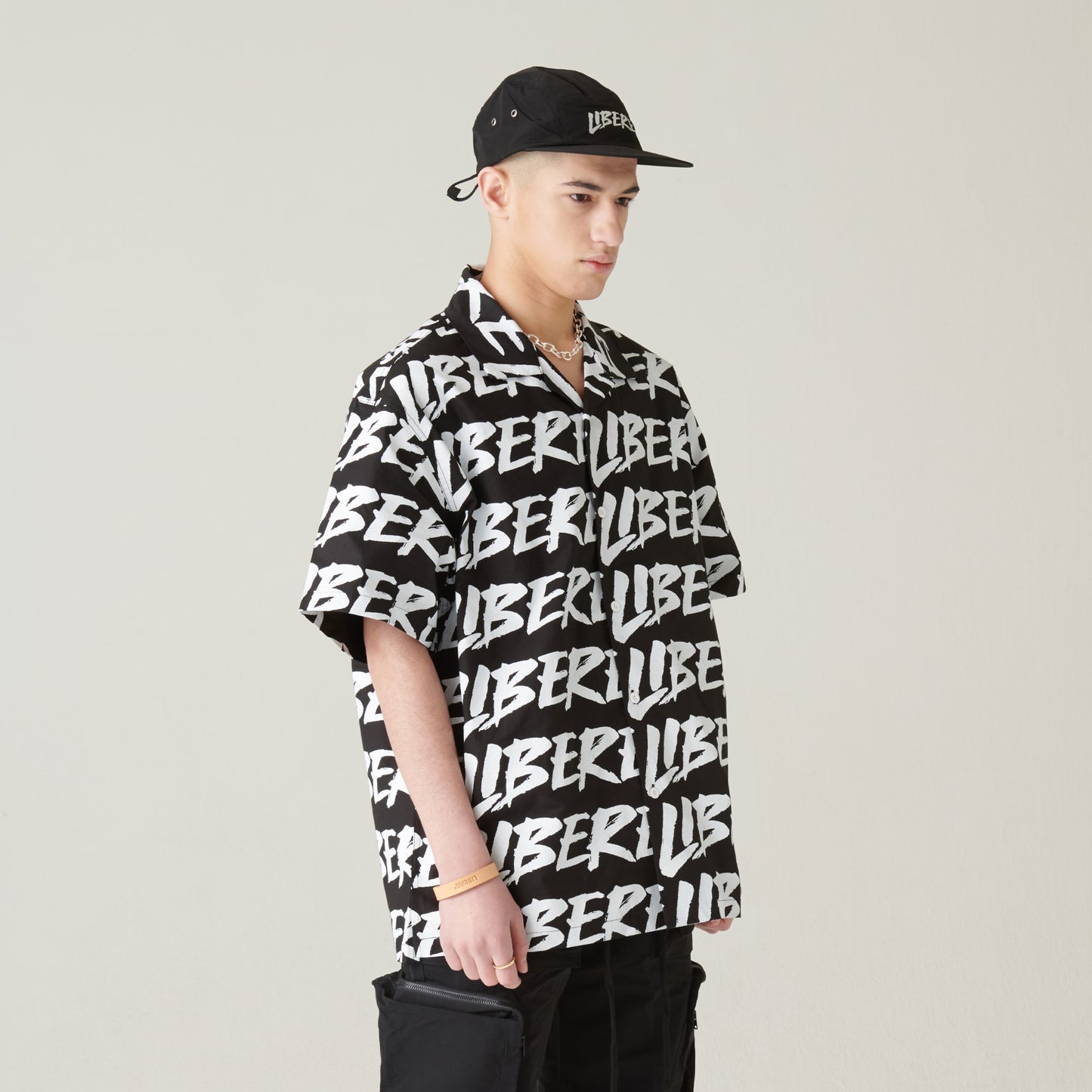 FULL LOGO SHIRT / BLACK