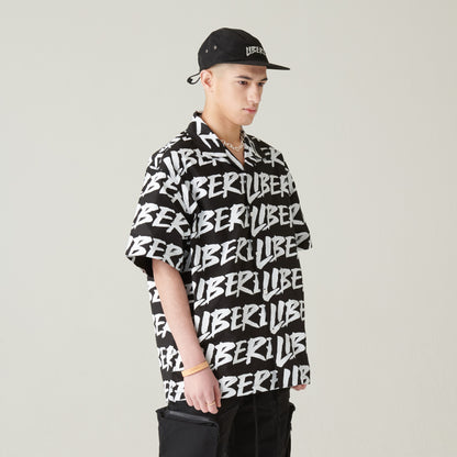FULL LOGO SHIRT / BLACK