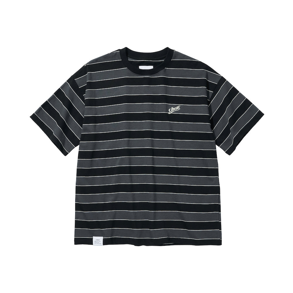 LOGO BORDER T-SHIRT / BLACK