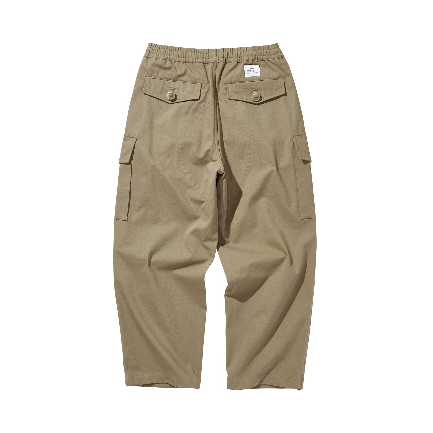 WIDE EASY CARGO PANTS / BROWN – LIBERE