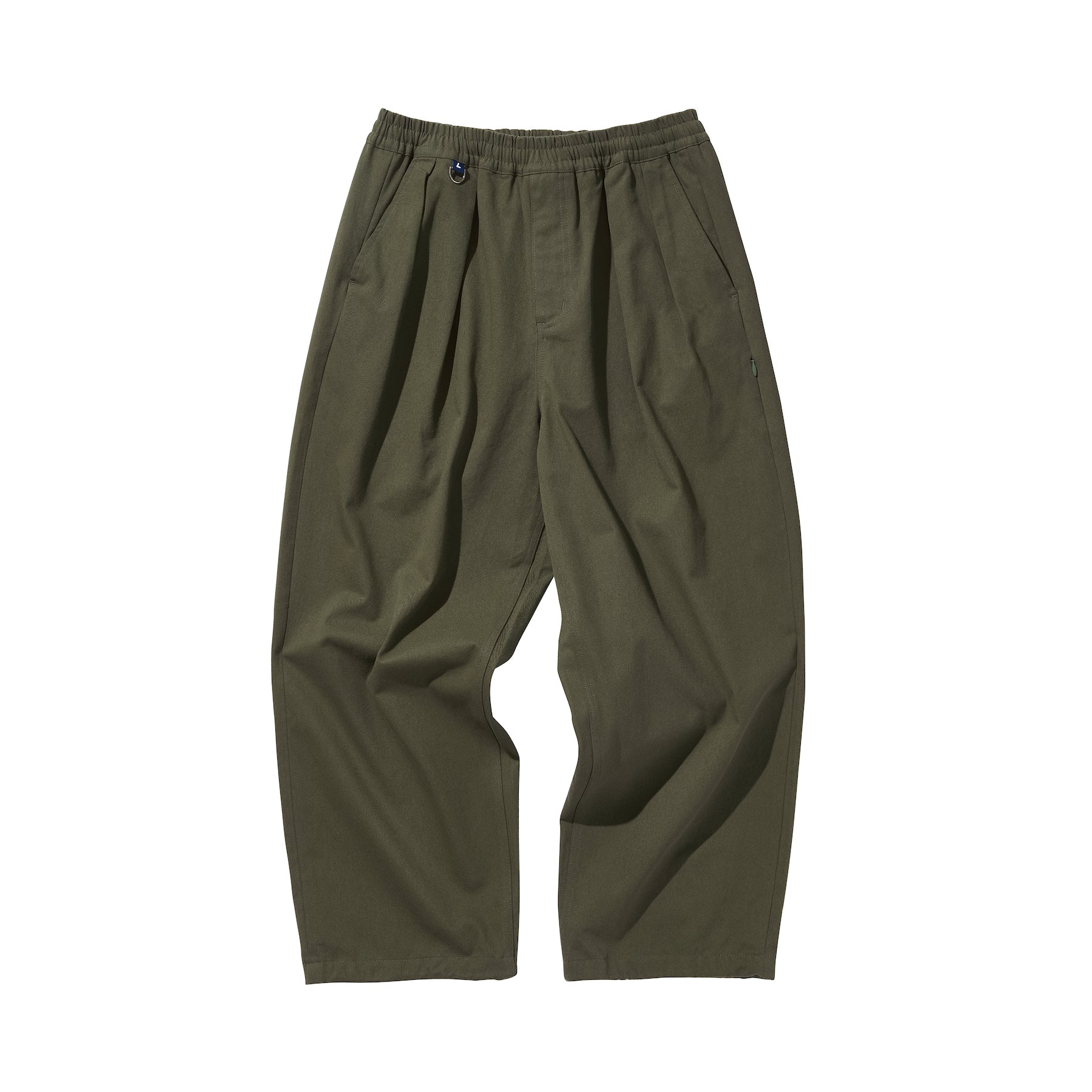 WIDE EASY PANTS / OLIVE