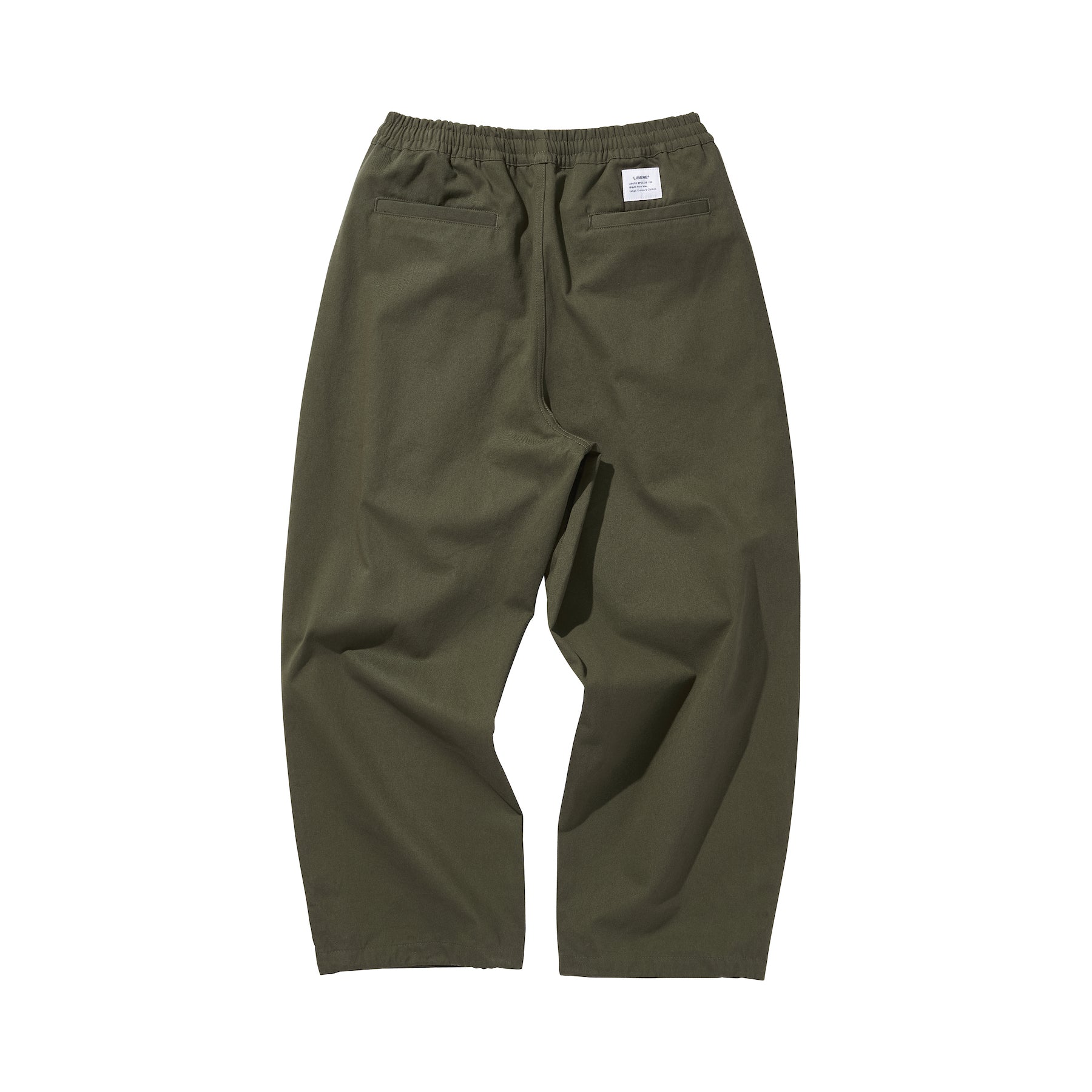 WIDE EASY PANTS / OLIVE