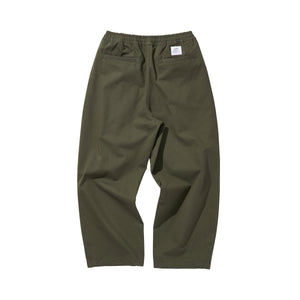 WIDE EASY PANTS / OLIVE
