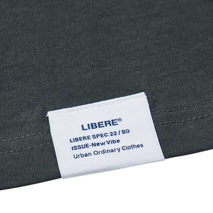 SLOGAN POCKET T-SHIRT / CHARCOAL