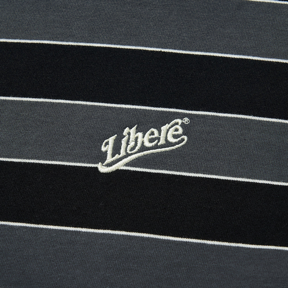 LOGO BORDER T-SHIRT / BLACK