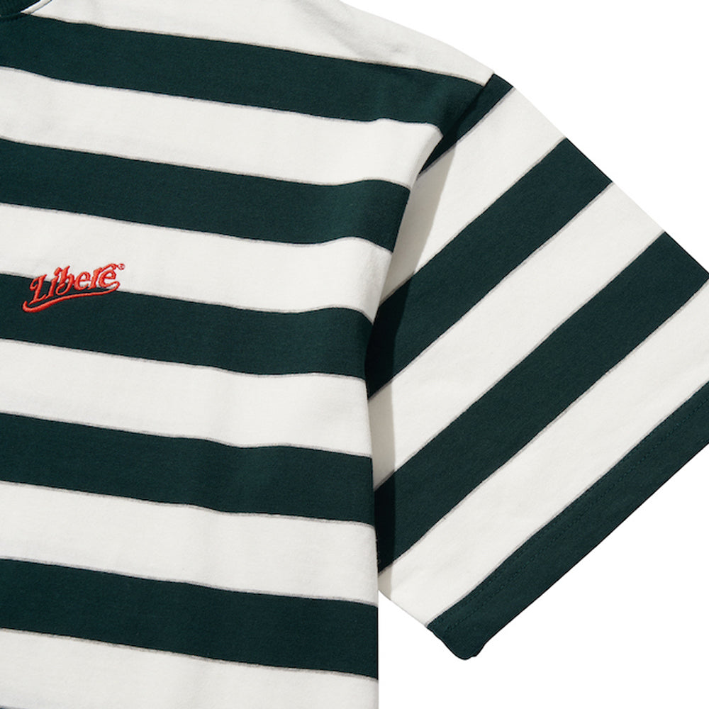 LOGO BORDER T-SHIRT / GREEN