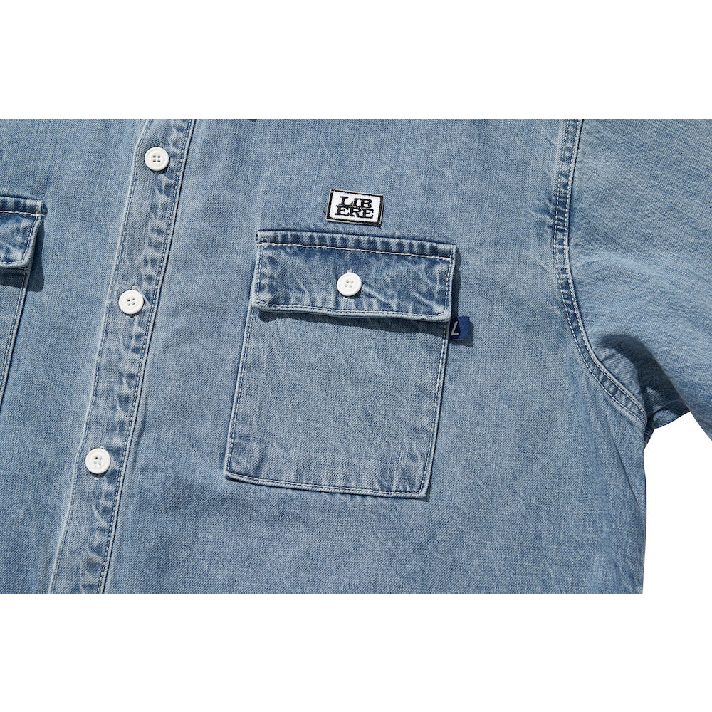 LF WORK SHIRT / BLUE