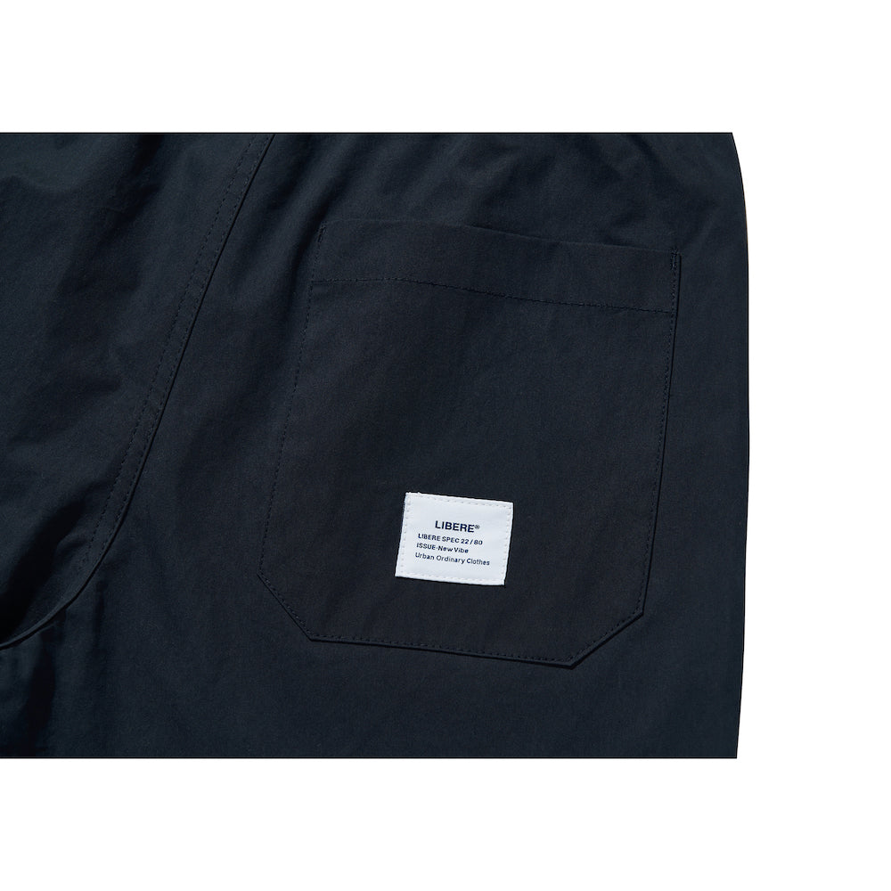 WIDE EASY SHORT PANTS / NAVY
