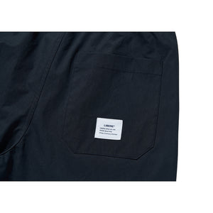 WIDE EASY SHORT PANTS / NAVY