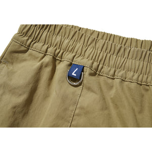WIDE EASY SHORT PANTS / BROWN