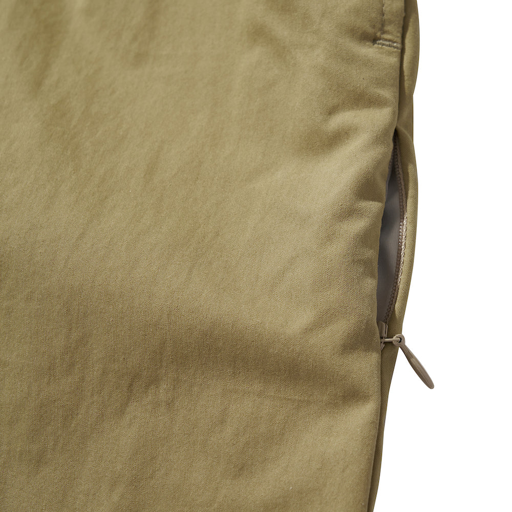 WIDE EASY SHORT PANTS / BROWN