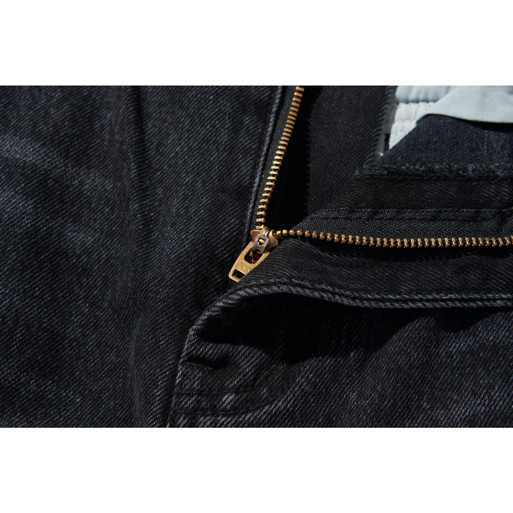 MIL CARGO DENIM PANTS / BLACK