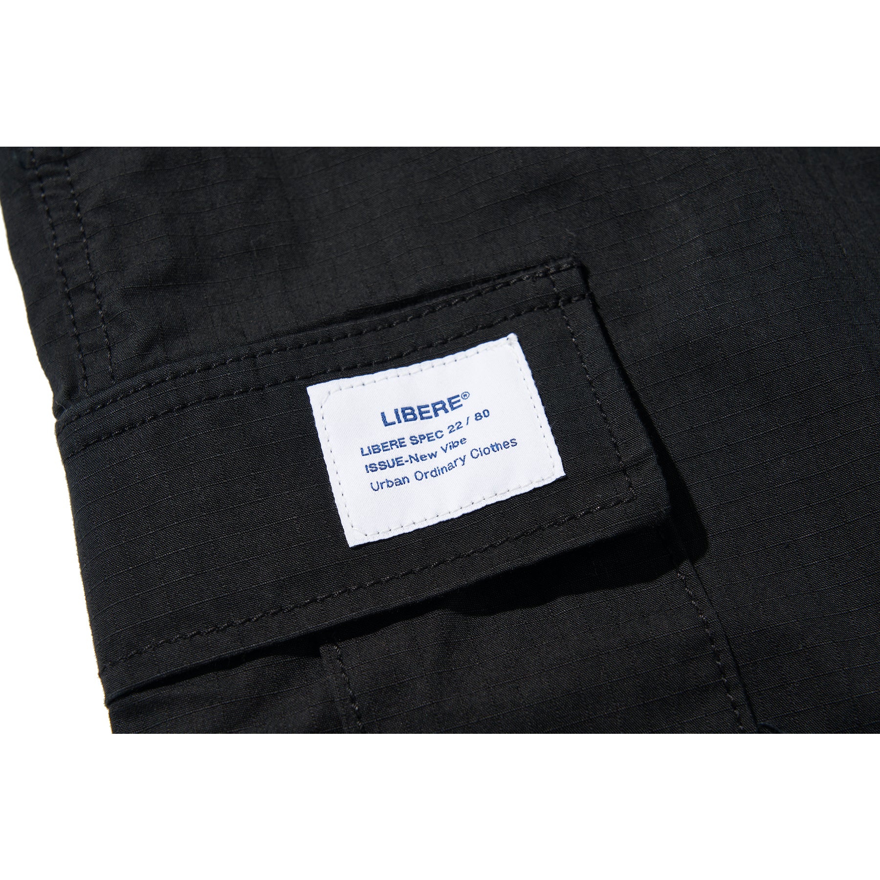 MIL CARGO PANTS / BLACK