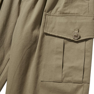 WIDE EASY CARGO PANTS / BROWN
