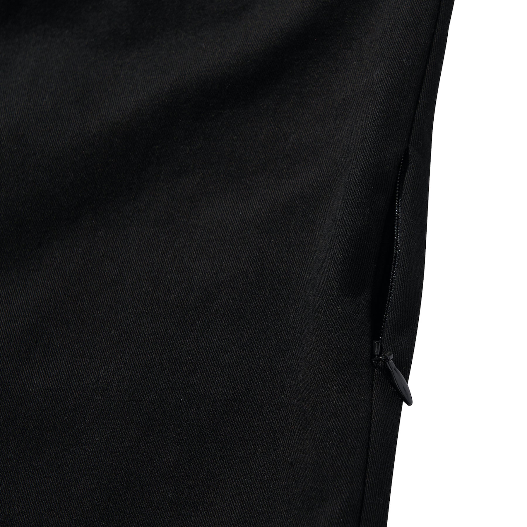 WIDE EASY CARGO PANTS / BLACK