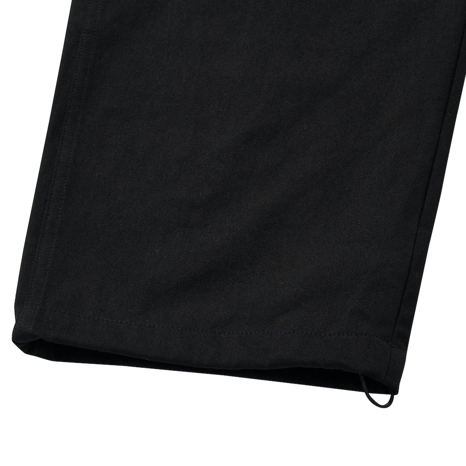 WIDE EASY CARGO PANTS / BLACK