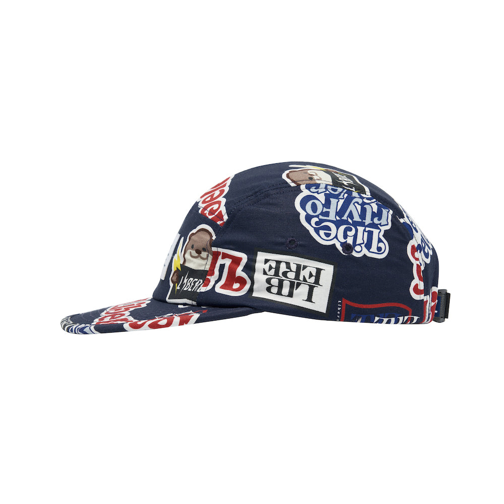 STICKER PACK CAMP CAP / NAVY