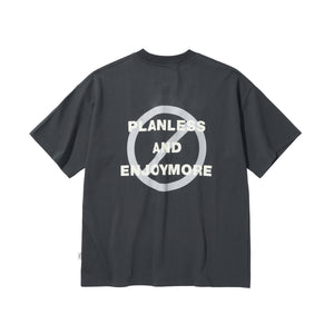 LIBERE AUTHENTIC LOGO TEE / CHARCOAL