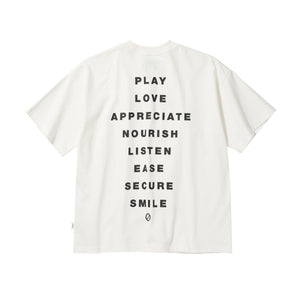 R.E.S.T TEE / OFF WHITE