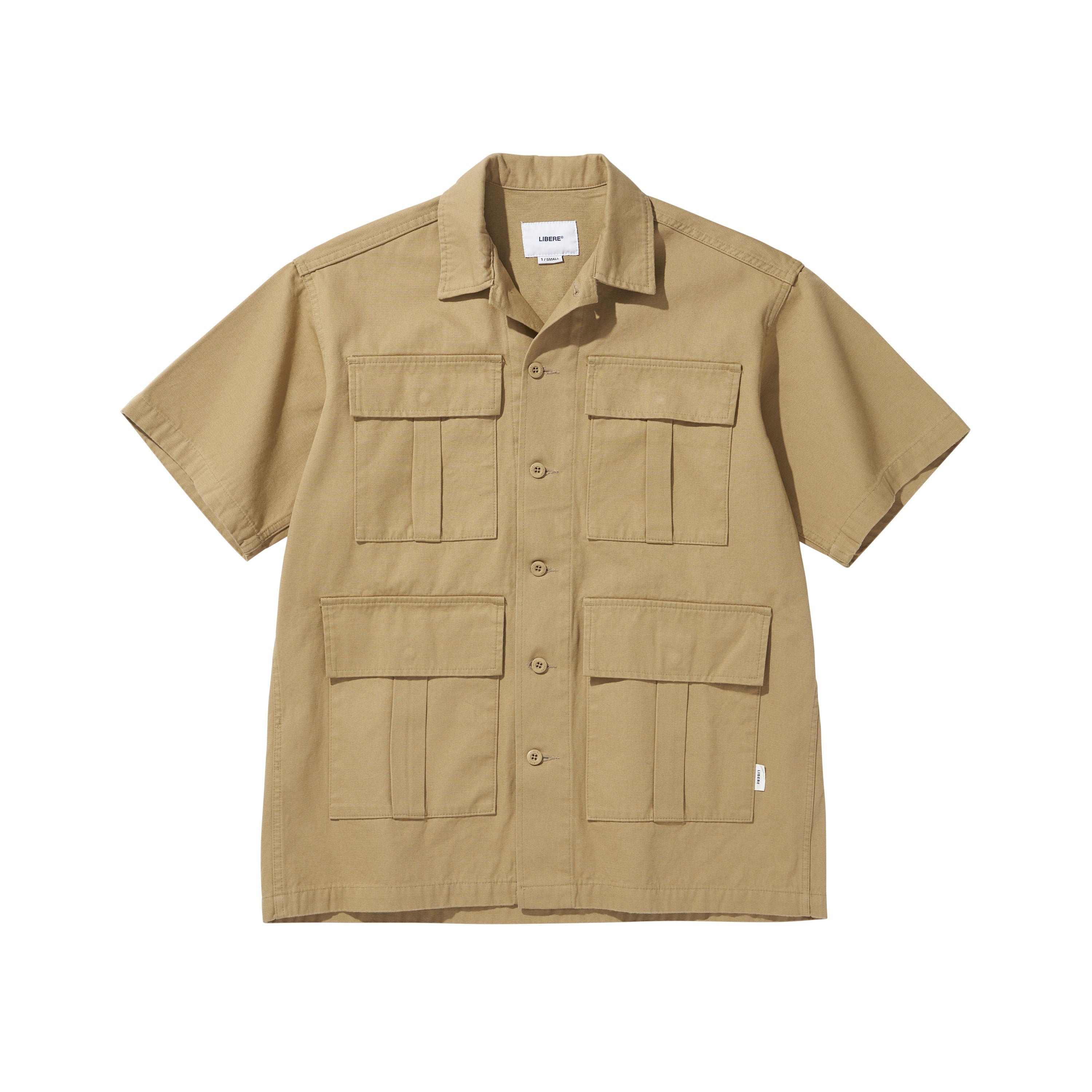 LIBERE SS JUNGLE SHIRTS / TAN