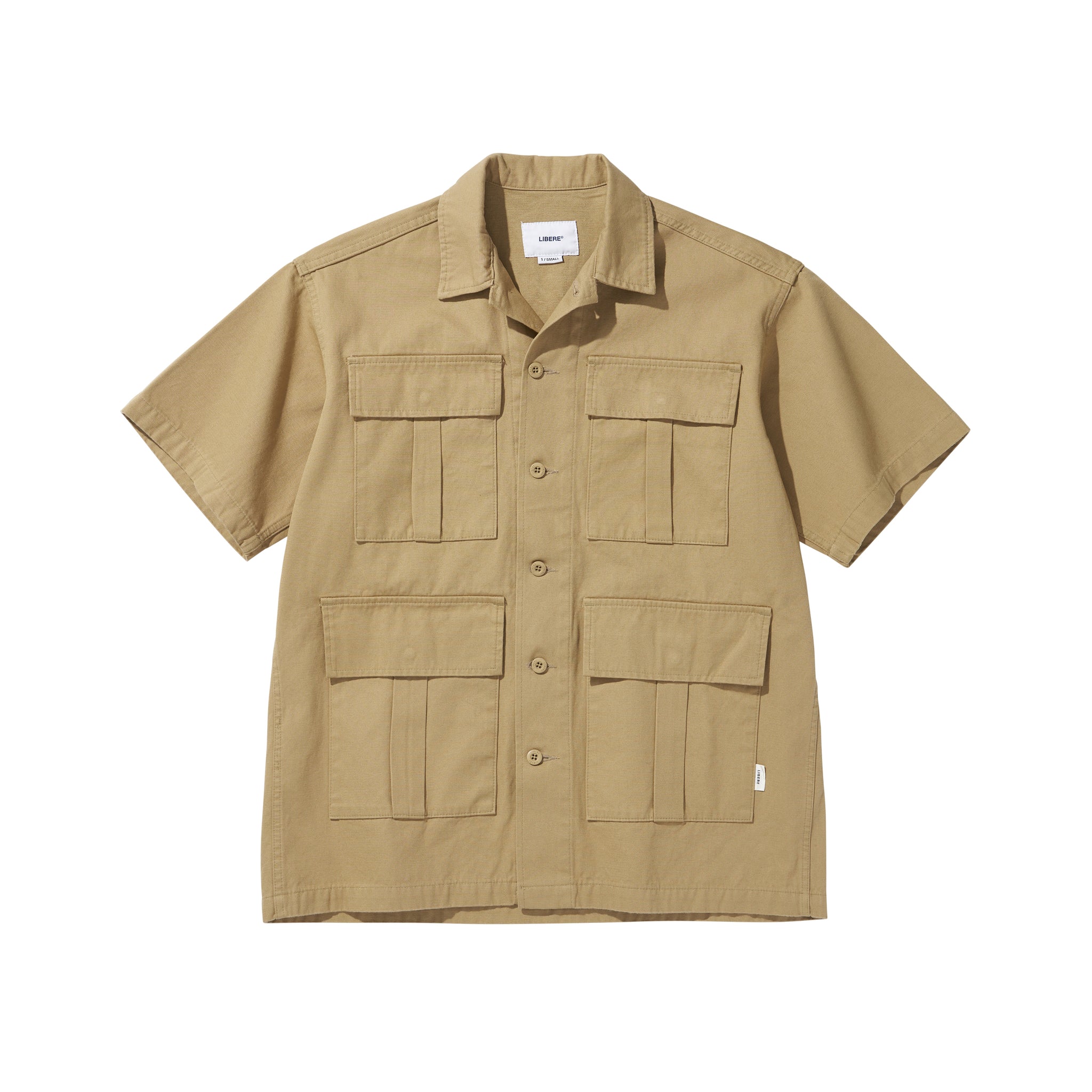 LIBERE SS JUNGLE SHIRTS / TAN