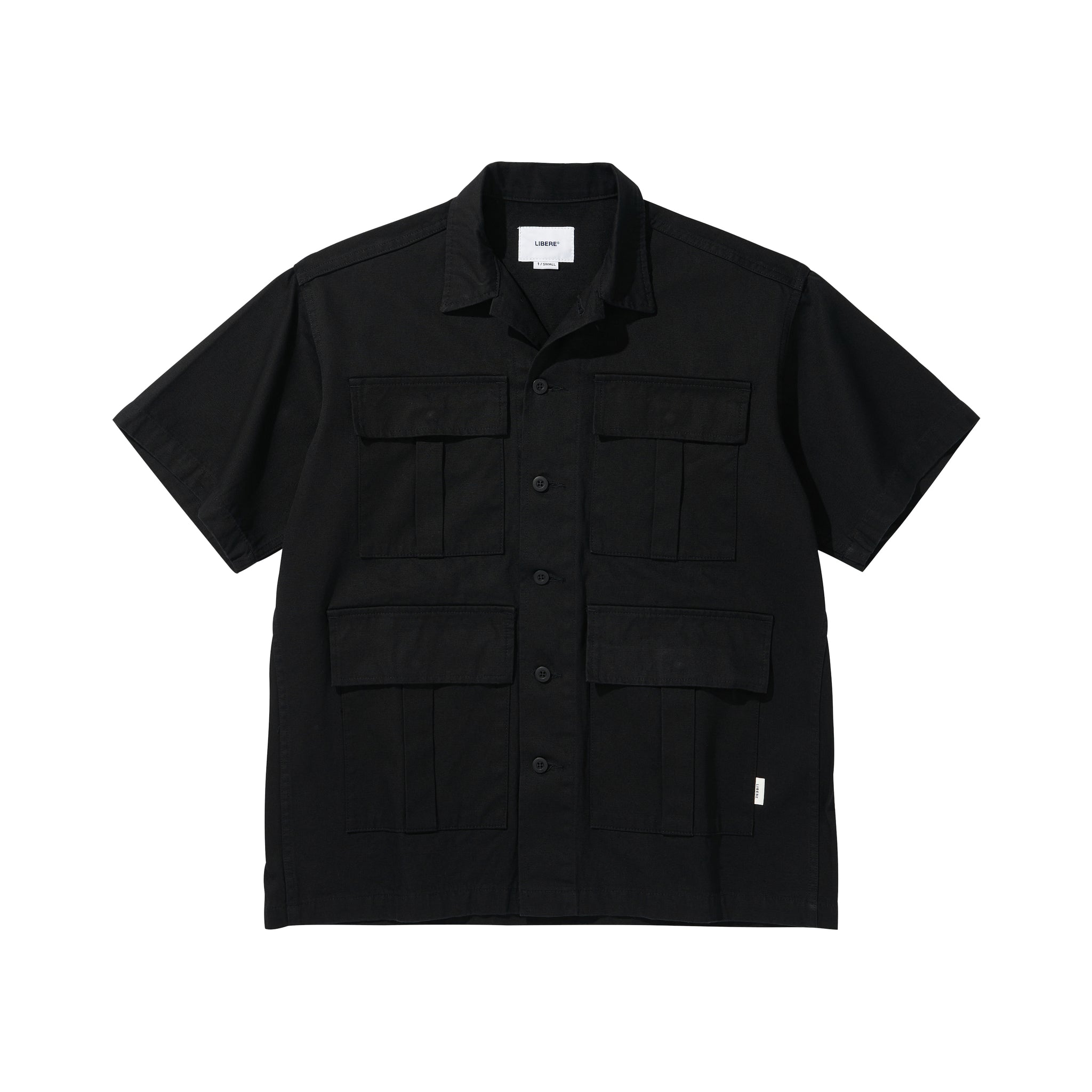 LIBERE SS JUNGLE SHIRTS / BLACK