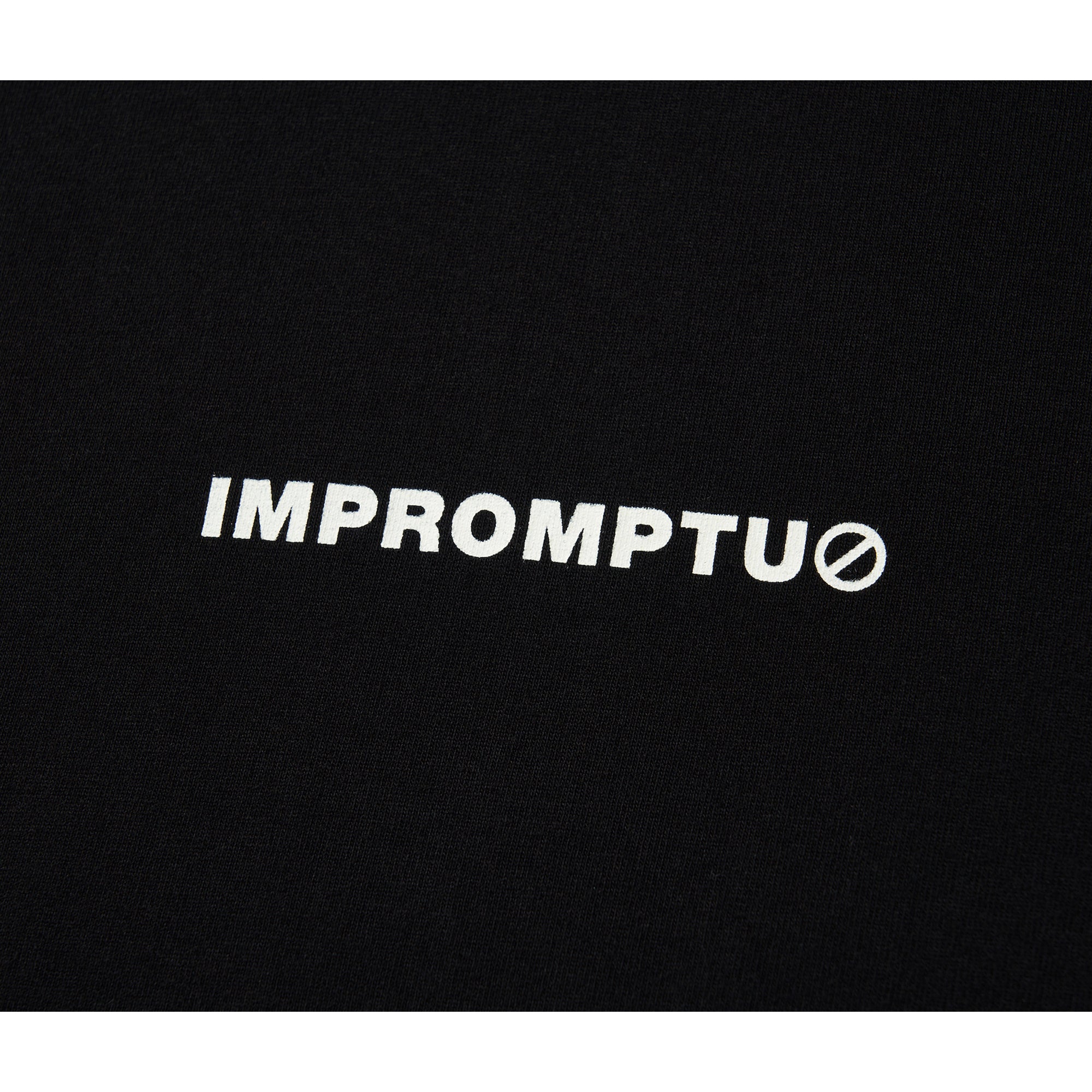 IMPROMPTU LOGO TEE / BLACK