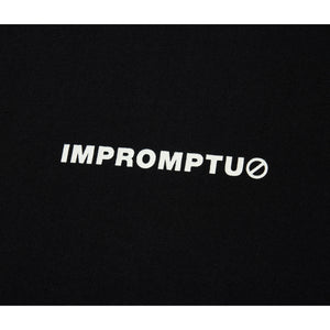 IMPROMPTU LOGO TEE / BLACK