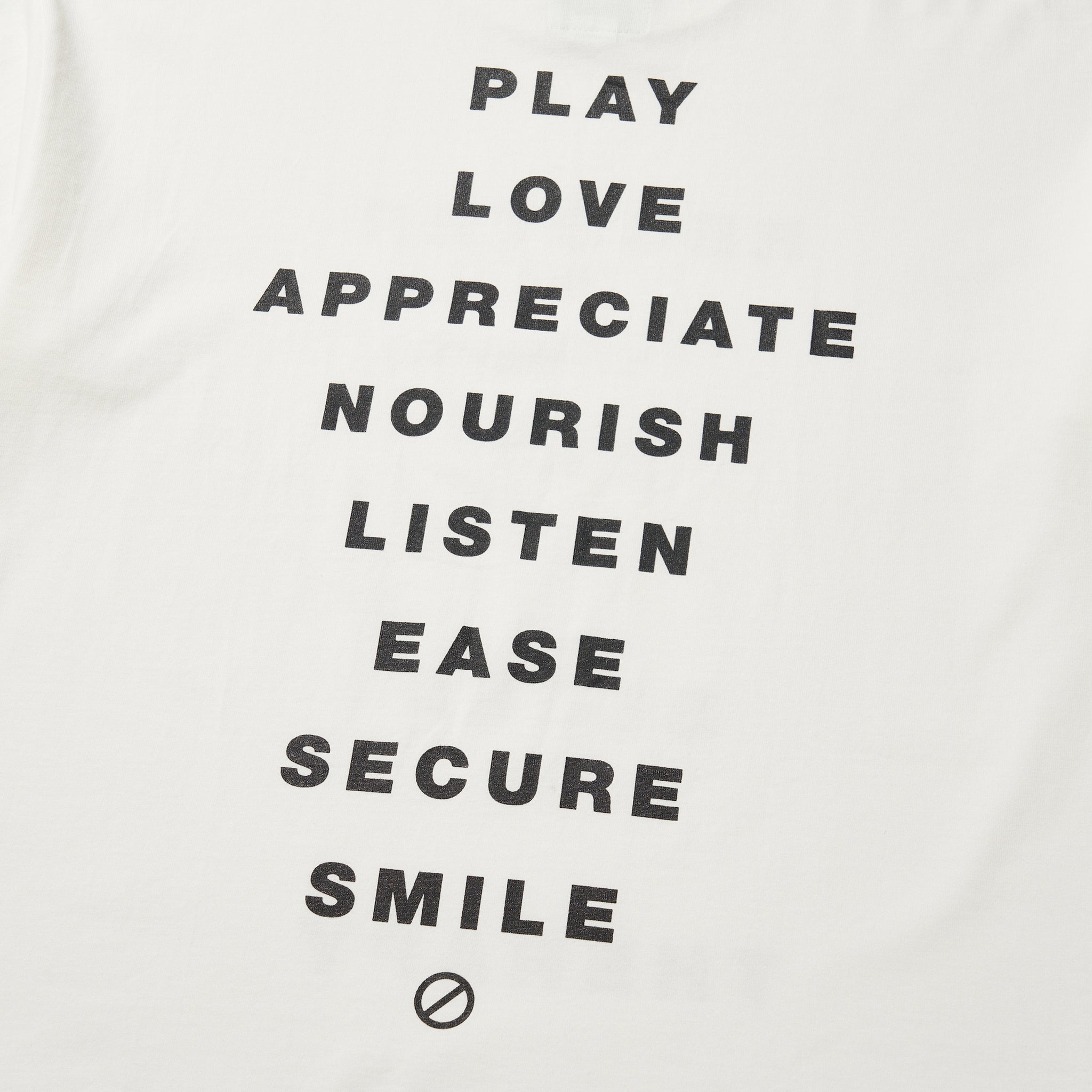 R.E.S.T TEE / OFF WHITE