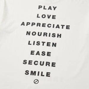 R.E.S.T TEE / OFF WHITE