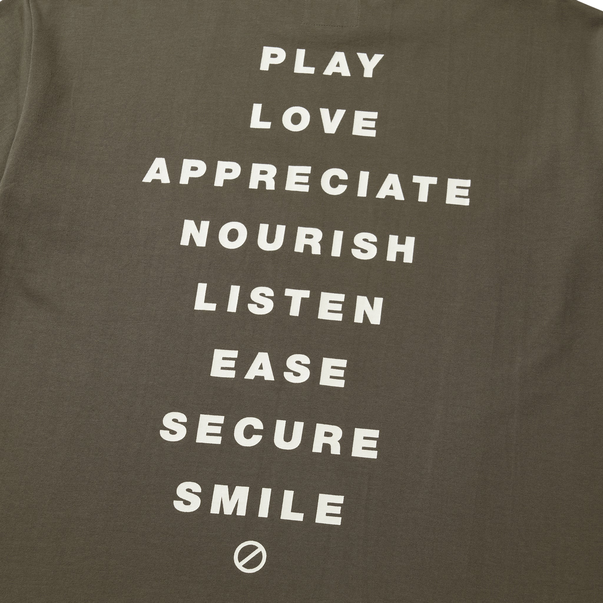 R.E.S.T TEE / CHARCOAL