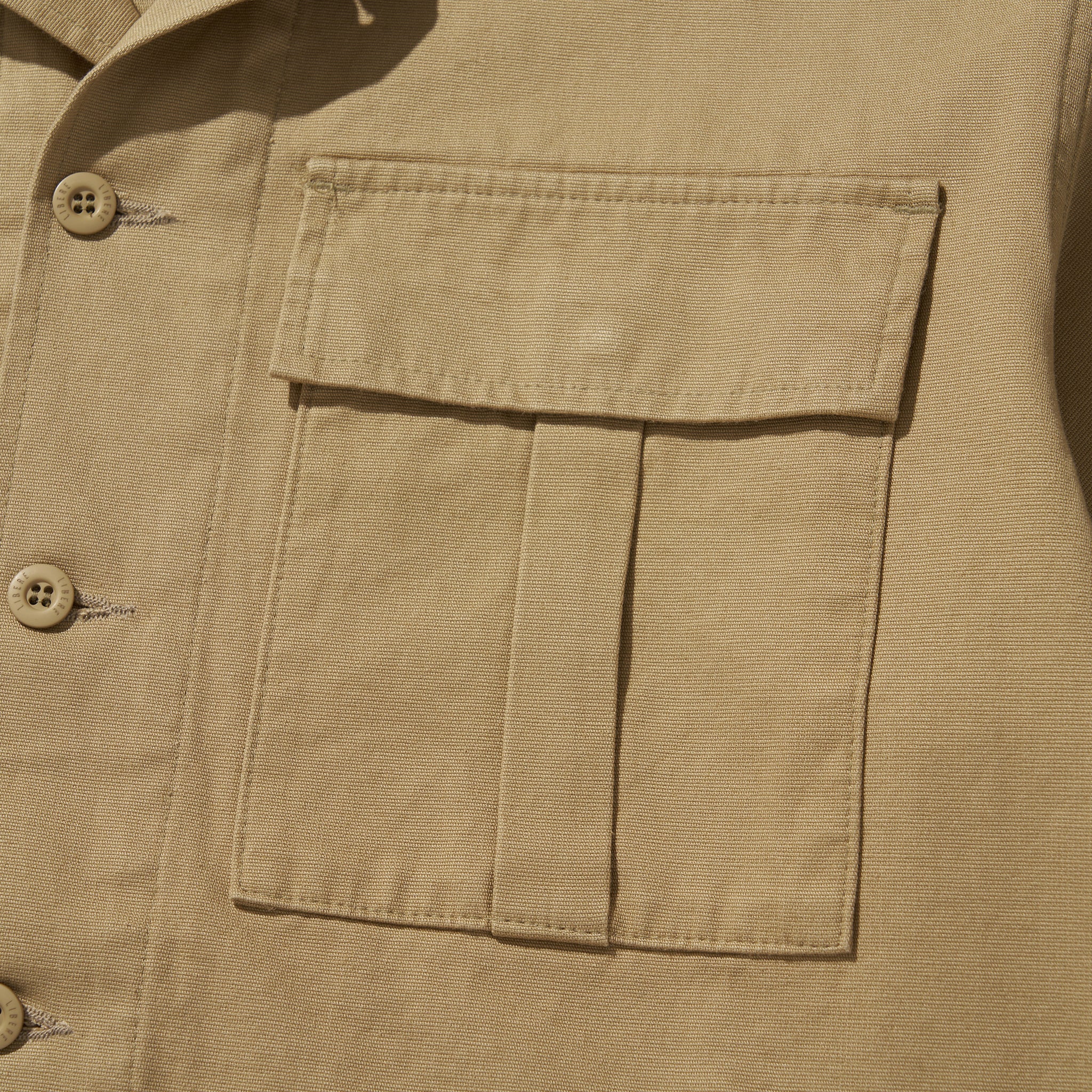 LIBERE SS JUNGLE SHIRTS / TAN