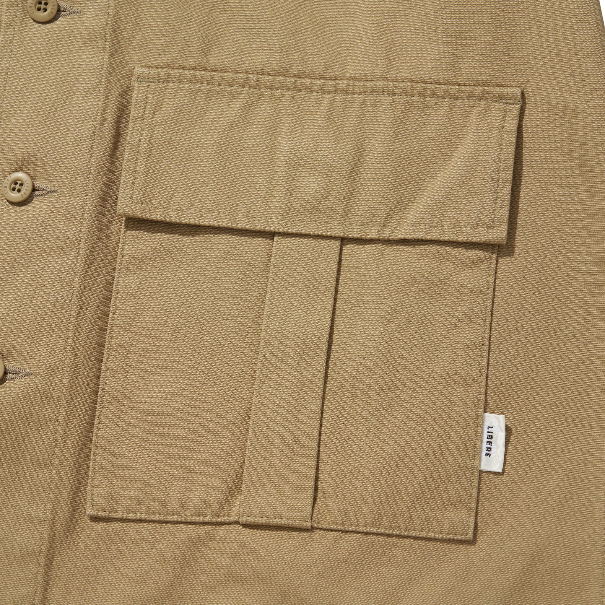 LIBERE SS JUNGLE SHIRTS / TAN