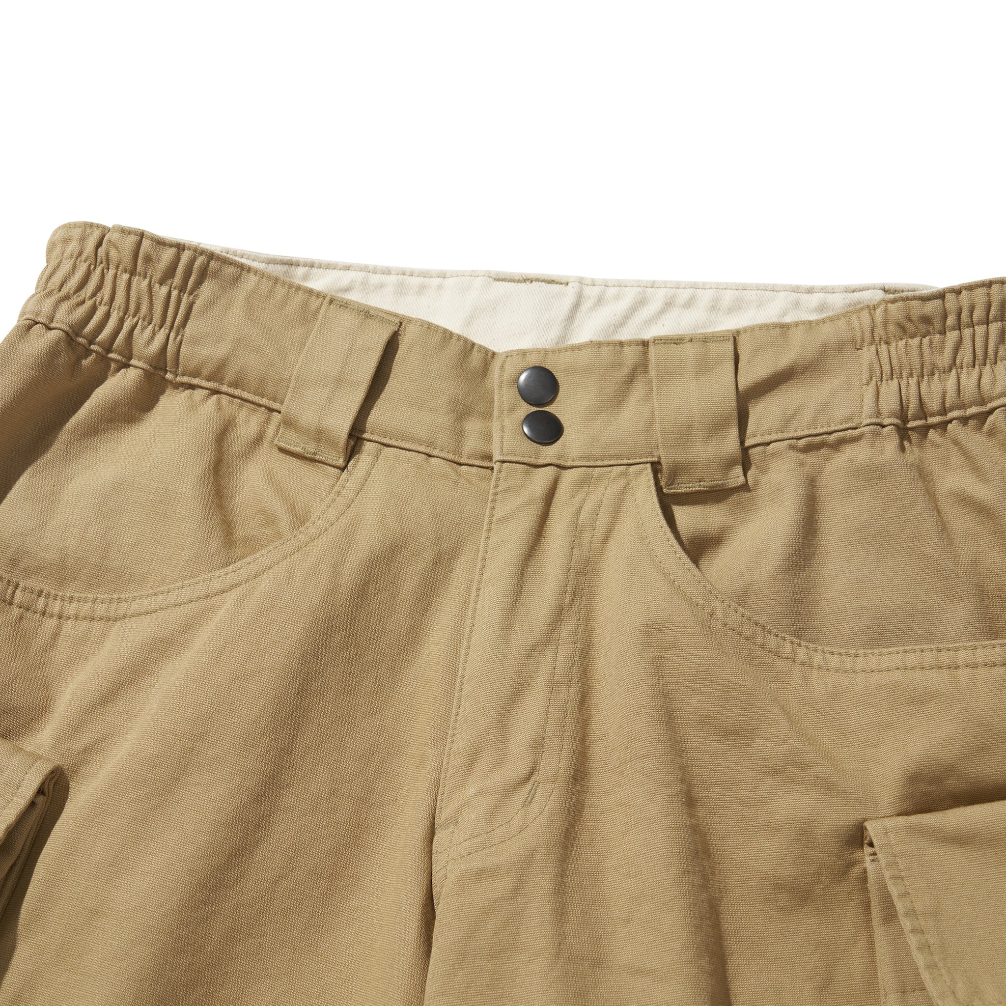 WIDE SHORT PANTS / TAN
