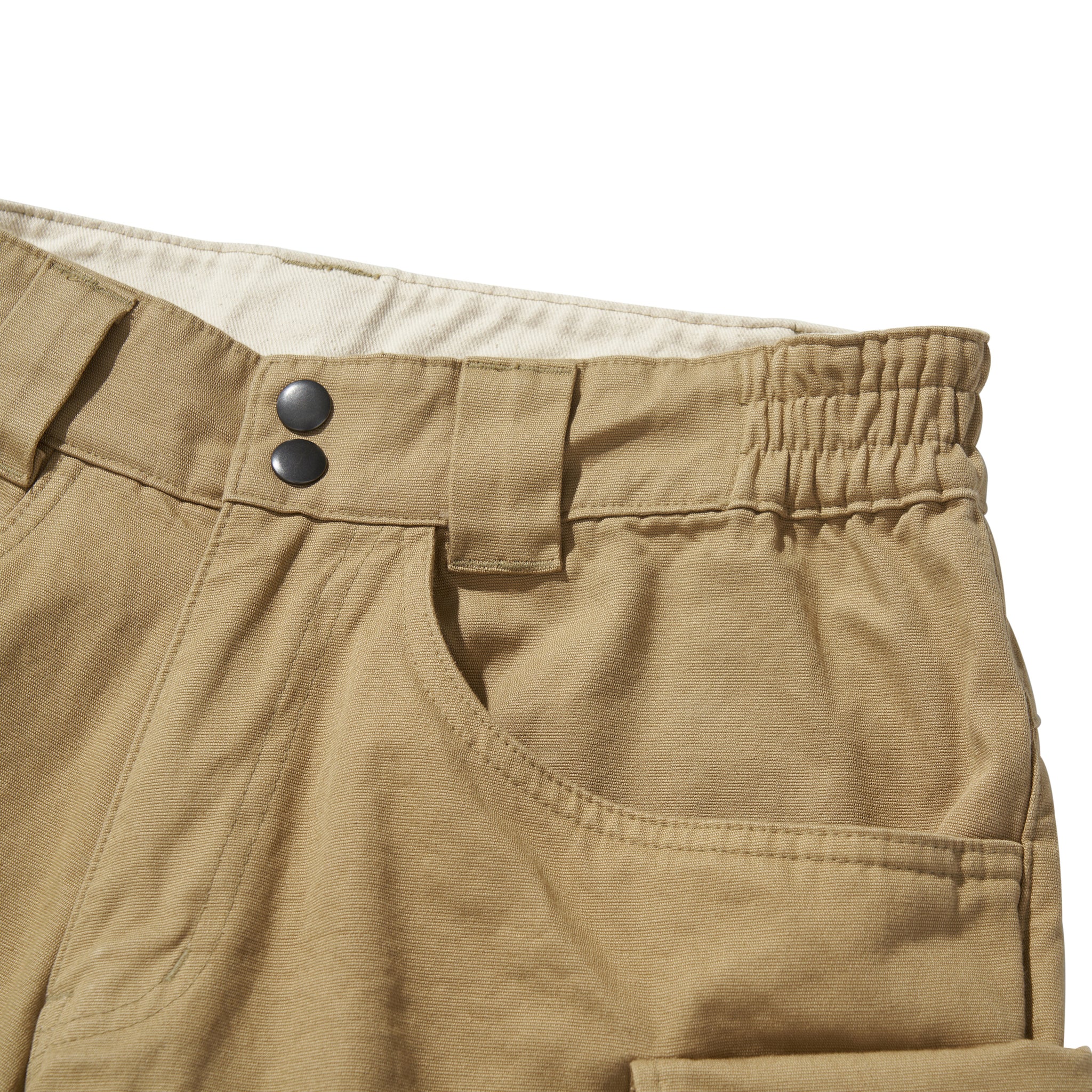 WIDE SHORT PANTS / TAN