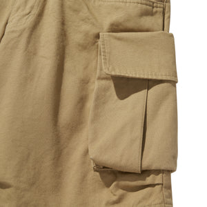 WIDE SHORT PANTS / TAN