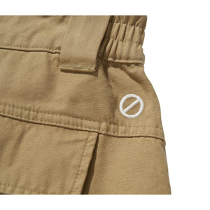 WIDE SHORT PANTS / TAN