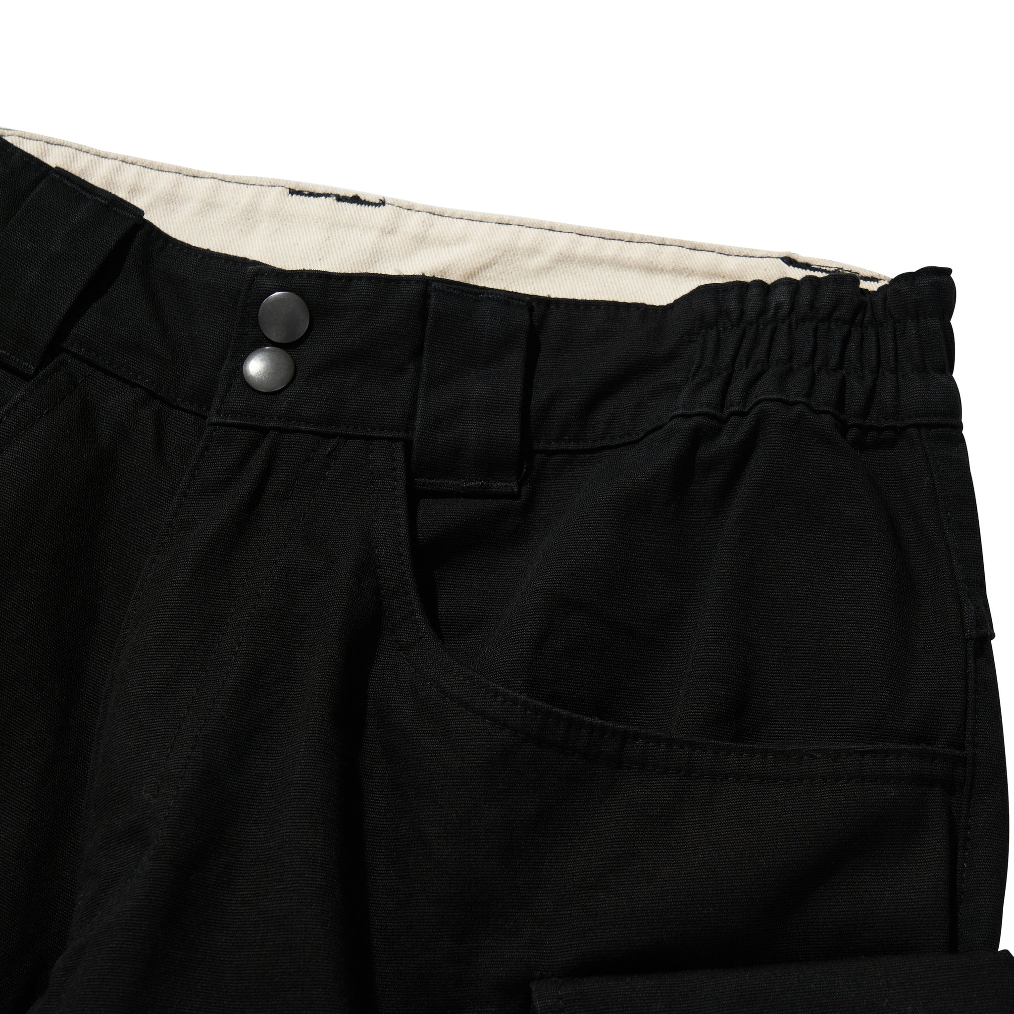 WIDE SHORT PANTS / BLACK