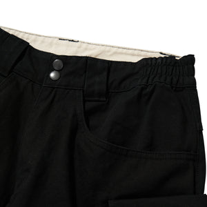 WIDE SHORT PANTS / BLACK