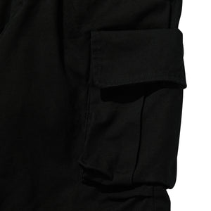 WIDE SHORT PANTS / BLACK