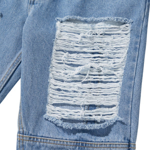 LIBERE DAMAGE VER2 DENIMPANTS / BLUE