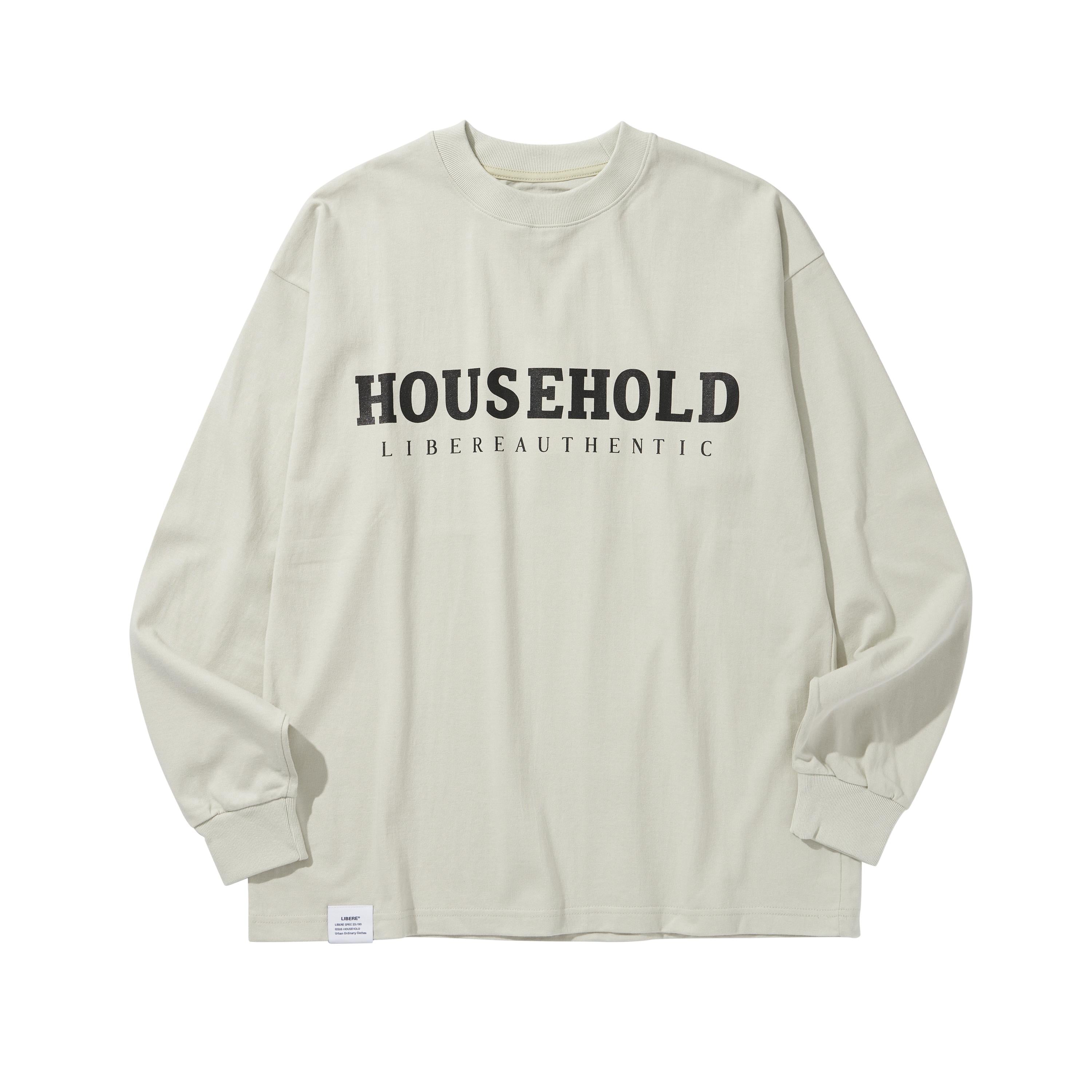 H LOGO LONGSLEEVE / LIGHT GRAY