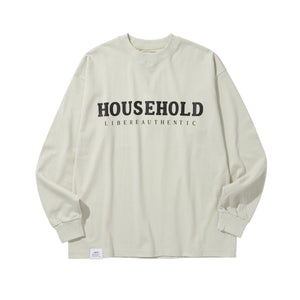 H LOGO LONGSLEEVE / LIGHT GRAY