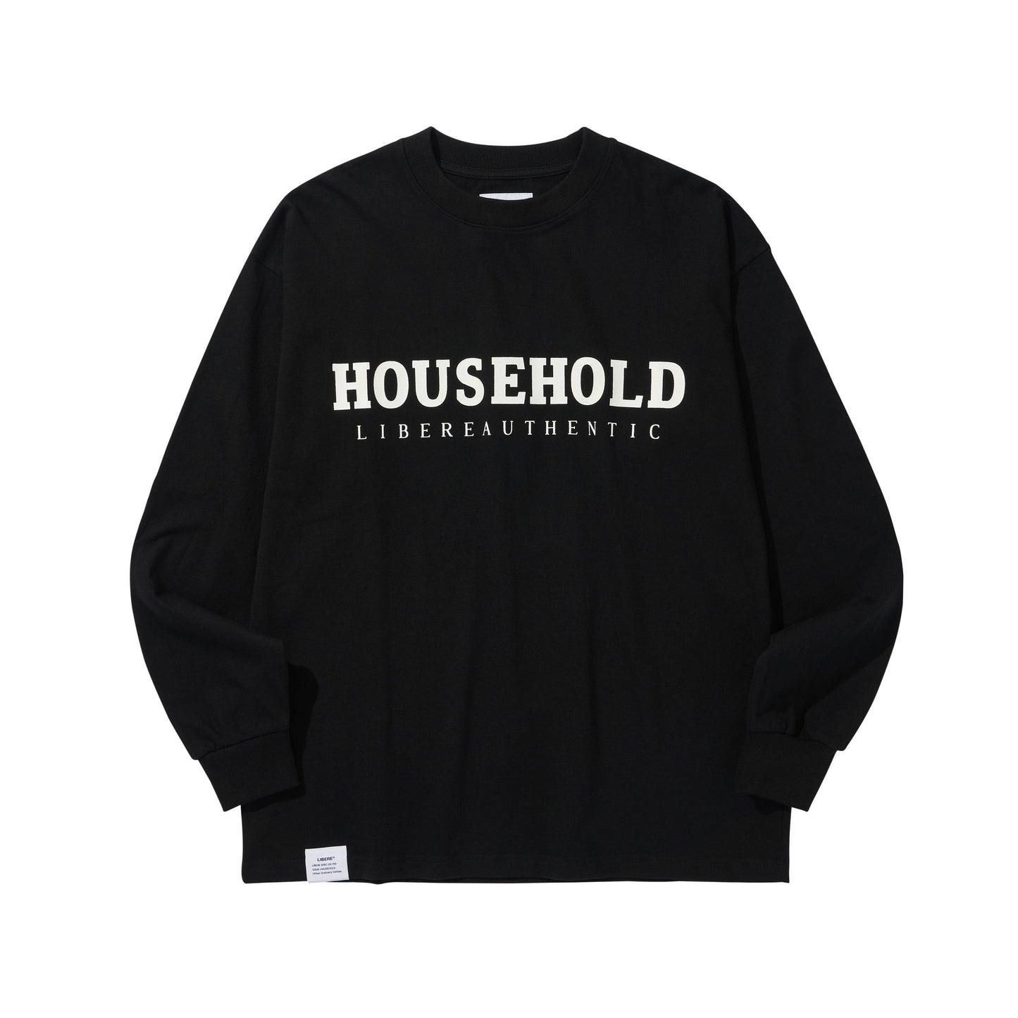 H LOGO LONGSLEEVE / BLACK