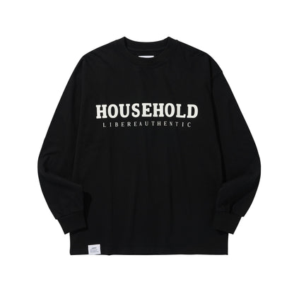 H LOGO LONGSLEEVE / BLACK