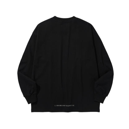 H LOGO LONGSLEEVE / BLACK