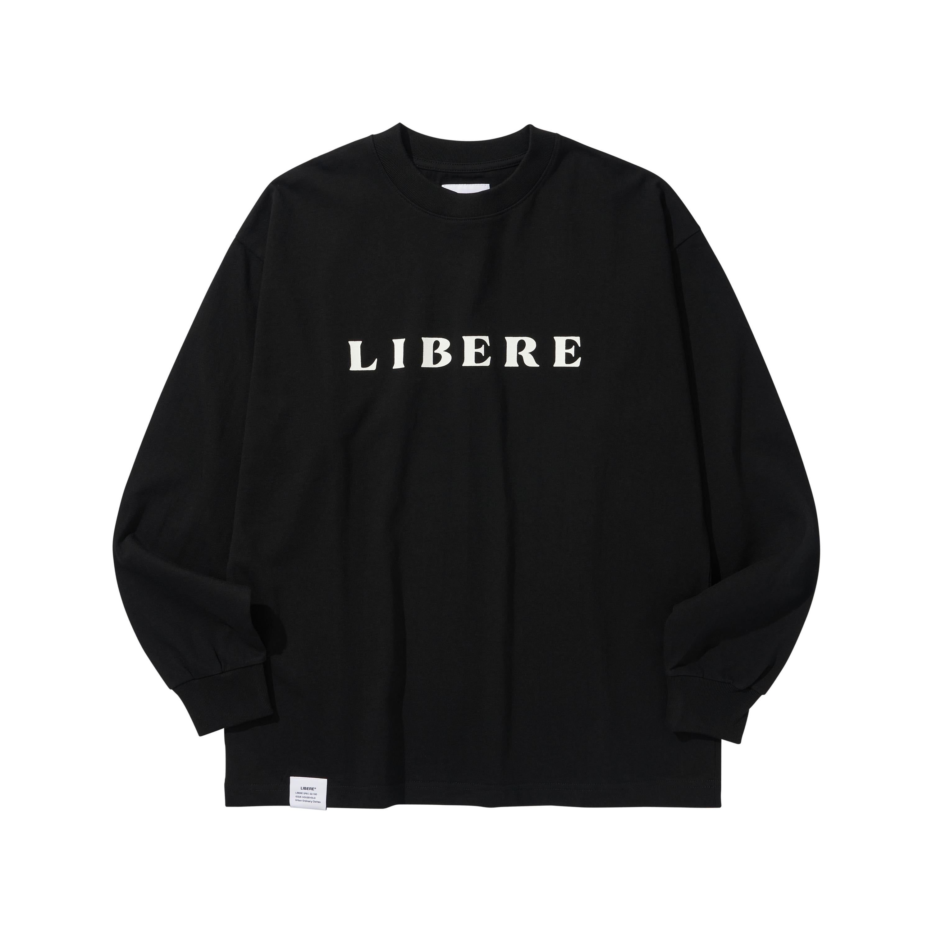 LOGO LONGSLEEVE / BLACK