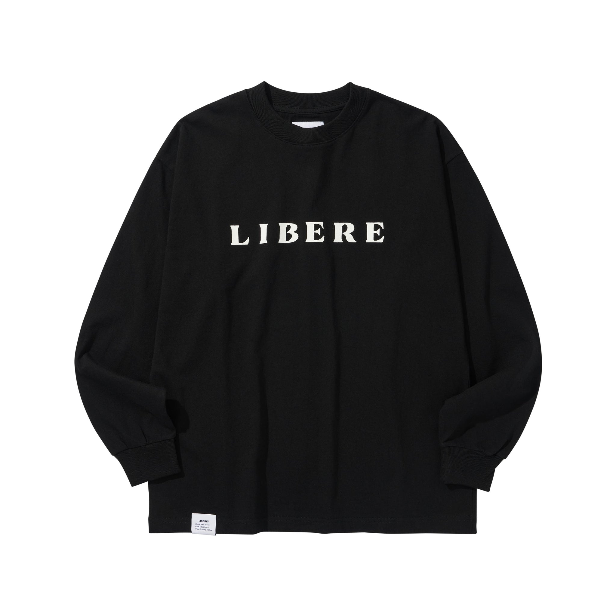 LOGO LONGSLEEVE / BLACK