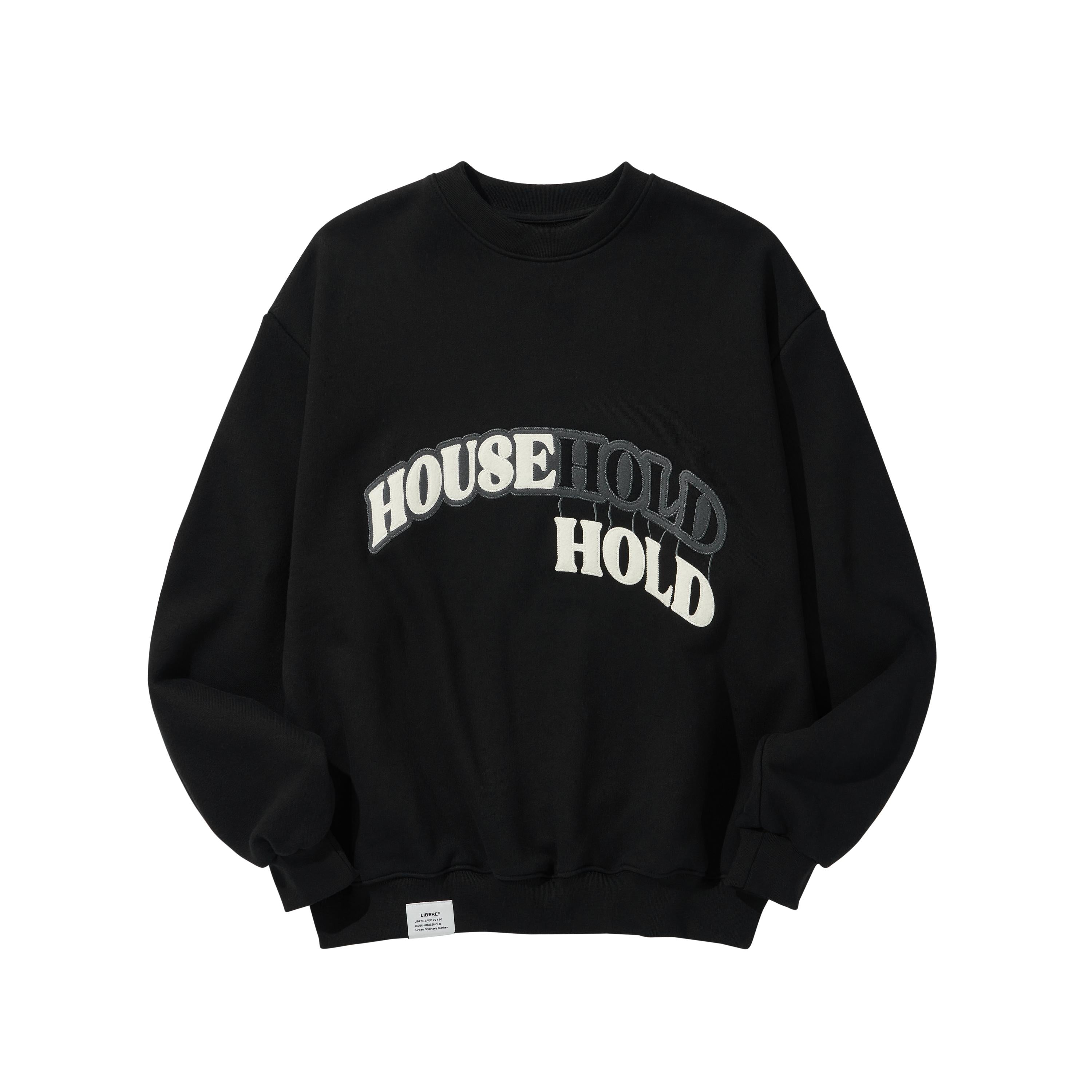 R.M SWEATSHIRT / BLACK